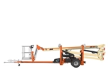 New JLG Boom Lift,Side of new JLG,Side of new Boom Lift,Side of new Tow-Pro Boom Lift